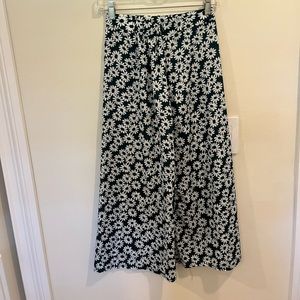 PRINCESS POLLY sunflower green maxi skirt